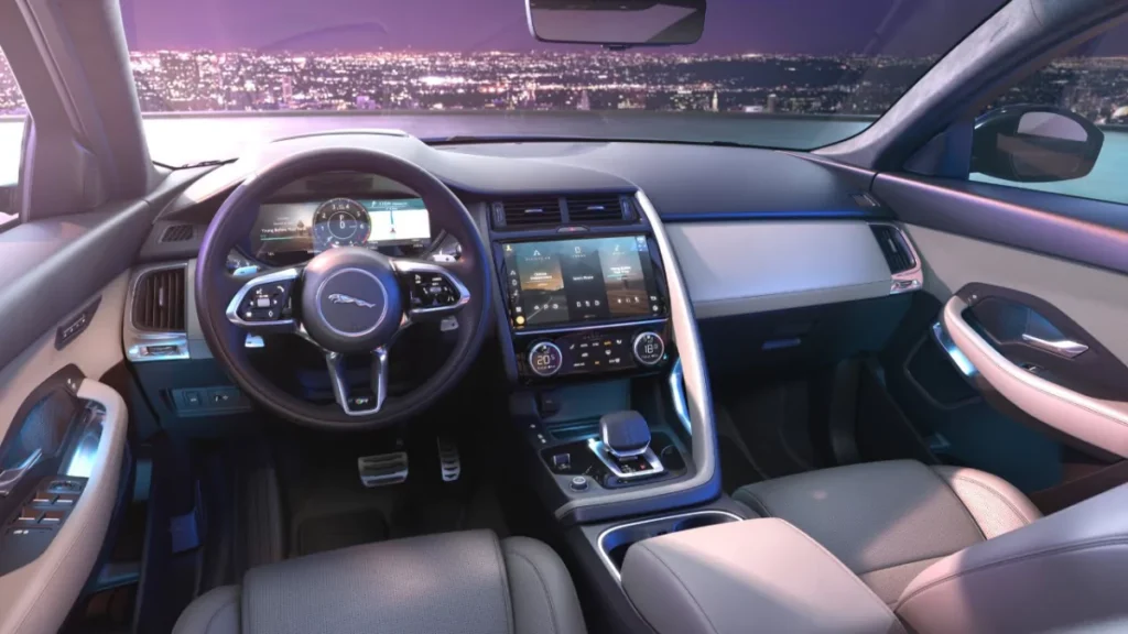 Jaguar E-Pace interior design