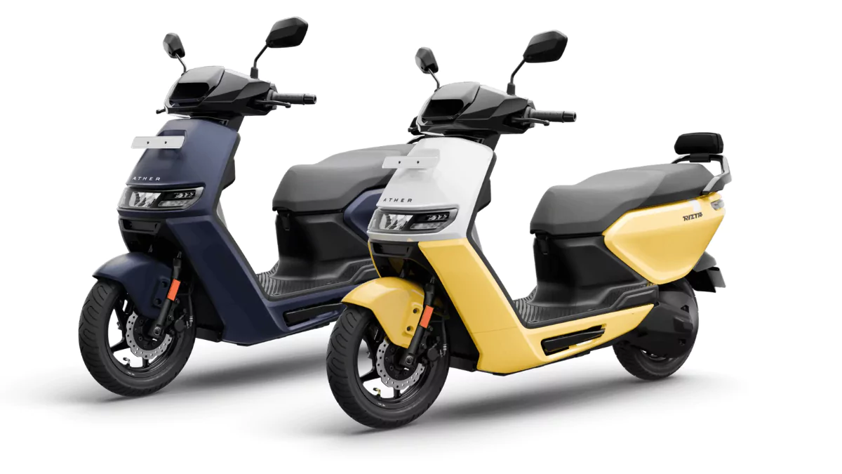 Ather Rizta 2.9kWh battery, 7-inch TFT screen, Bluetooth connectivity, starting at ₹ 1.14 lakh