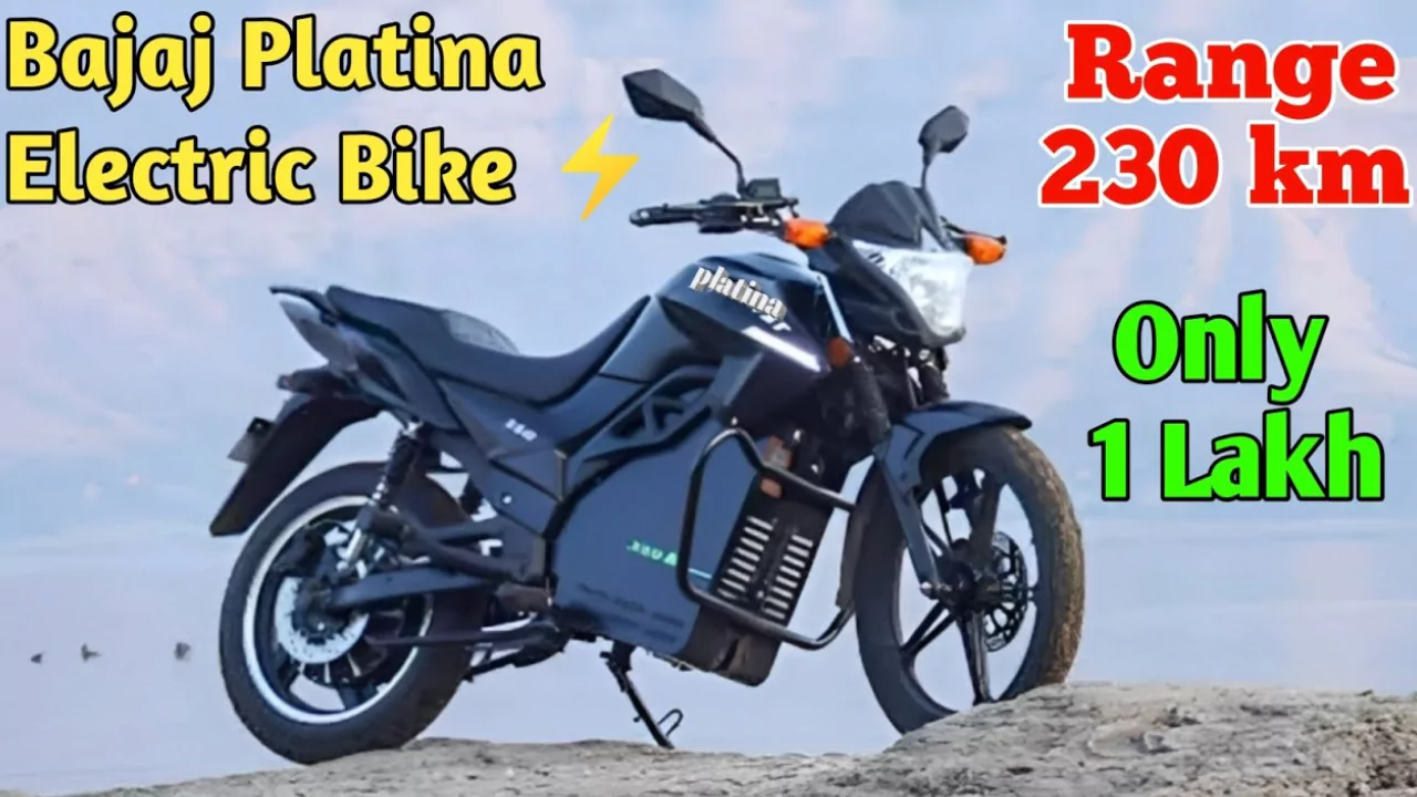 Bajaj Platina Electric 2025 402 km range, stylish looks, and electric revolution on budget!